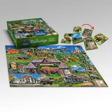 Puzzle i memory, Żubry