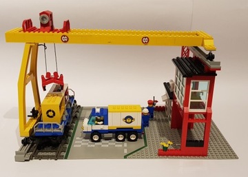 Lego System, Леголенд, Грузовая станция 4555, Поезд, 9В
