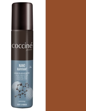 Farba do Butów Spray Zamsz Nubuk Renowator Koniakowy Nano Ochrona Coccine