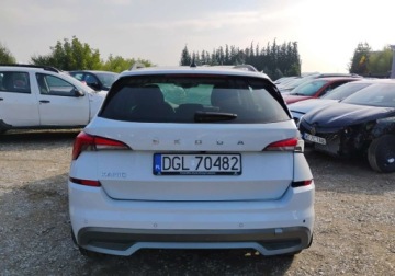 Skoda Kamiq Crossover 1.5 TSI 150KM 2024 Skoda Kamiq 2024r, 1.5 Benzyna. AUTOMAT. Uszkodzona. Poobijana. 1.5 Benzyna, zdjęcie 13
