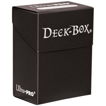 Коробка для карт Ultra Pro Black, черная