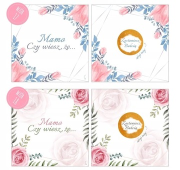 Скретч-карта – Мама, ты будешь бабушкой.