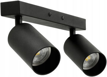 LAMPA sufit KINKIET ŚCIENNY regulowany SPOT 2 GU10