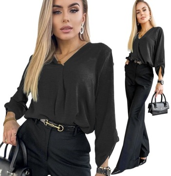 Elegancka modna stylowa BLUZKA damska kolory PLUS SIZE