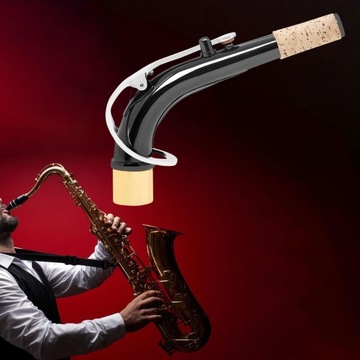 Гриф для саксофона ми-альт Плоский гриф для саксофона-альт, согнутый в форме локтя для Арджента