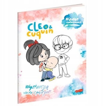 Cleo i Cuquin Wodne kolorowanie - KD