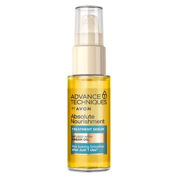 Serum do Włosów Bez Spłukiwania ODŻYWIANIE z Olejkiem Arganowym 30 ml AVON