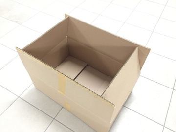 KARTON KLAPOWY 590 X 390 X210 GRUBY DUŻY PACZKOMAT KURIER 10 SZT KARTONY