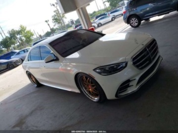 Mercedes Klasa S W223/V223 2021 Mercedes-Benz Klasa S 580 4Matic 2021 4.0l 4.0 Benzyna 496KM, zdjęcie 6