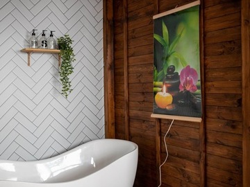 Электрический обогреватель, инфракрасная нагревательная панель TRIO с контроллером