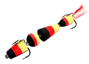 MANDULA 4 częśći, 11cm, 2 kotwice
