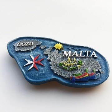Malta Travelling Fridge Stickers Creative Tourist Souvenirs Home Decor