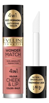Eveline Wonder Match Velour Cheek&Lip 4ml (01)