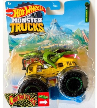 Autko CAGE RATTLER Samochodzik Terenowy Truck Monster Trucks Hot Wheels
