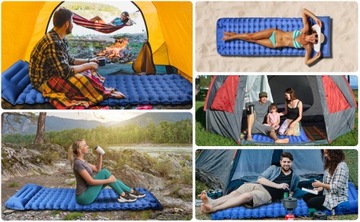 САМОННАДУВАЮЩИЙСЯ КАМИР ДЛЯ СПАНИЯ С НОЖНЫМ НАСОСОМ, ВОДОНЕПРОНИЦАЕМЫЙ 8 СМ