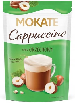 Napój Kawowy Kawa Cappuccino Orzechowe z Pianką bez Ekspresu 110g Mokate