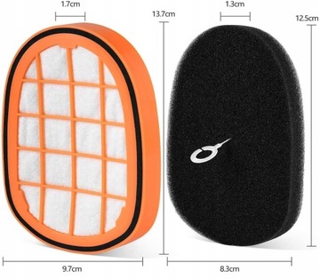 Фильтры для пылесоса PHILIPS SpeedPro Max Aqua FC5005 FC6802 8000 НАБОР ИЗ 4 шт.