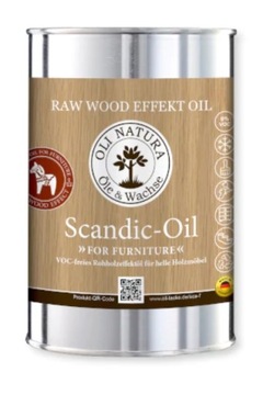 Oli-Natura SCANDIC-OIL efekt surowego drewna 1L