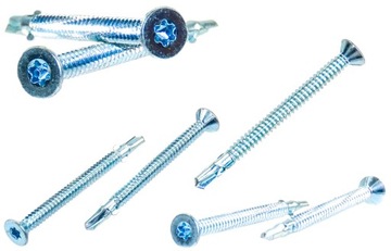 WKRĘT SAMOWIERCĄCY M6x80MM DO PODŁOGI NACZEPY TORX