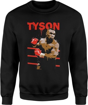 BLUZA MĘSKA BOKS MIKE TYSON Z NADRUKIEM ROZM. XXL BEZ KAPTURA