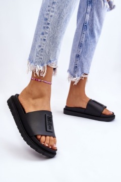 ЖЕНСКИЕ ШЛЕПАНКИ BIG STAR LL274429 ЧЕРНЫЕ 37