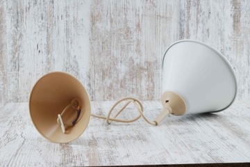 Бежевая лампа в стиле бохо Edison Loft, ретро-подвеска для абажура