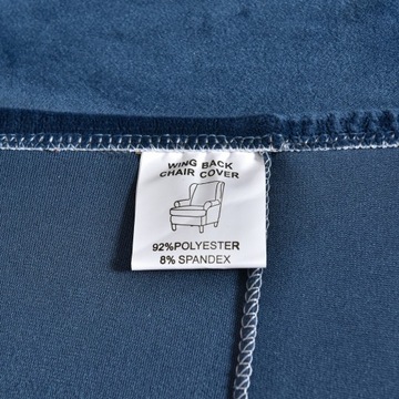 Велюровый чехол для комплекта кресла и подставки для ног