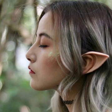 Латексные эльфийские уши, эльфийские уши, гном, Хэллоуин