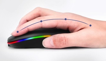 МЫШЬ БЕСПРОВОДНАЯ BLUETOOTH ТИХИЙ ПЛАНШЕТ