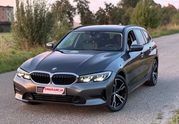 BMW Seria 3 G20-G21 Touring 2.0 320d 190KM 2021 BMW Seria 3 xDRIVE tylko 72tys km PISEMNA GWARANCJA w cenie Transport K, zdjęcie 9