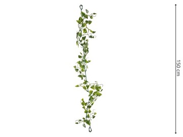 ПОДВЕСНЫЕ ТОЛСТЫЕ ТРАНСФЕРЫ ИСКУССТВЕННЫЕ ЦВЕТЫ ДЛИННЫЕ ВИСЯЩИЕ ЛИСТЬЯ 150 СМ