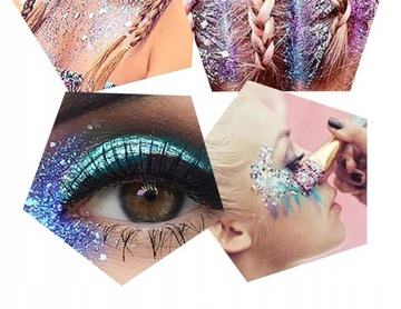 With Smear Spoon Multifunctional Eye Glitter