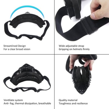 МОТОЦИКЛОВЫЕ ОЧКИ ДЛЯ МОТОКРОССА АНТИВФИЛЬНЫЕ ОЧКИ