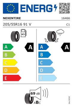 4x ЛЕТНИЕ ШИНЫ 205/55R16 Nexen N'Blue S 91V