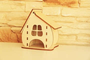 Декорации Лес в стекле Мини-деревянный домик