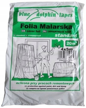 BLUE DOLPHIN FOLIA MALARSKA STANDARD 4X5M