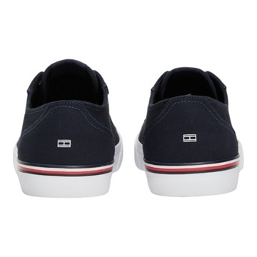 TOMMY HILFIGER BUTY MĘSKIE CORPORATE VULC CANVAS GRANATOWE r.43