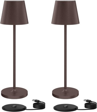 Lampa stołowa Led,ściemniana,bezprzewodowa.3 Tryby USB-C 2 SZT K-BRIGHT