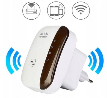 МОЩНЫЙ РЕПИТЕР WIFI 300 МБ/С УДЛИНИТЕЛЬ + КАБЕЛЬ USB-C