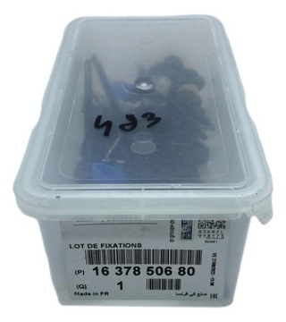 1637850680 SADA DRŽÁKY PAS ZADNÍ ORIGINÁLNÍ OE PSA PEUGEOT 3008 P84E