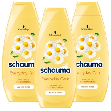 Schauma Szampon Rumiankowy Every Day 400ml x 3szt.