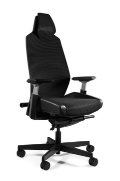 Fotel biurowy obrotowy ergonomia wsparcie lędźwi