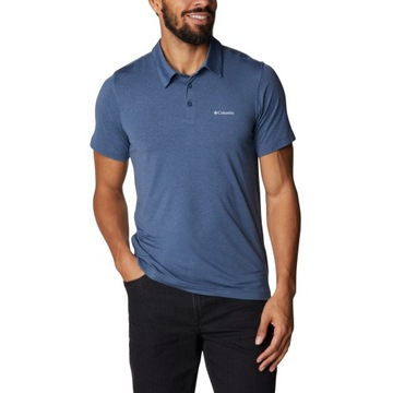 COLUMBIA TECH TRAIL POLO SHIRT (XL) Męskie Polo