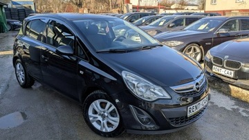 Opel Corsa D Hatchback 5d Facelifting 1.2 Twinport ECOTEC 85KM 2013 Opel Corsa 1.2i 85PS OPŁACONY Bezwypadkowy Serwis, zdjęcie 3