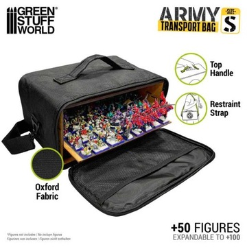 GSW 12125 Army Transport Bag - size S (small) (torba na figurki)