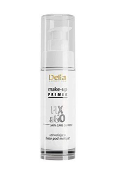 DELIA COSMETICS SKIN CARE DEFINED BAZA POD MAKIJAŻ FIX+GO UTRWALAJĄCA 30 ML