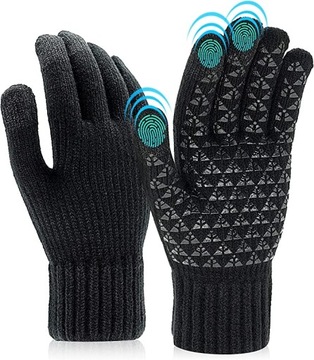 ЗИМНИЕ ПЕРЧАТКИ ТЕРМОПЕРЧАТКИ ДЛЯ УНИВЕРСАЛЬНЫХ ПОЛОВ С СЕНСОРНЫМ ЭКРАНОМ
