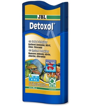 JBL DETOXOL 250ml USUWA Z AKWARIUM NH3 NH4 NO2 CL2