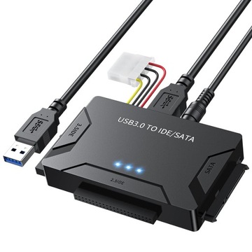 Adapter do dysków twardych IDE SATA 2,5 3,5 USB 3.0 przejściówka POSUGEAR