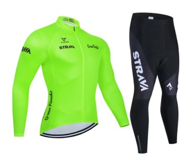 STRÓJ ROWEROWY KOMPLET KOLARSKI DŁUGI NA ROWER